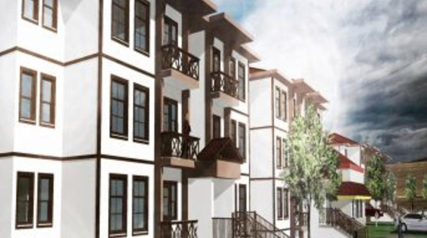 TOKİ&rsquo;den Fakirlere Y&ouml;resel Mimaride 2+1 Konut