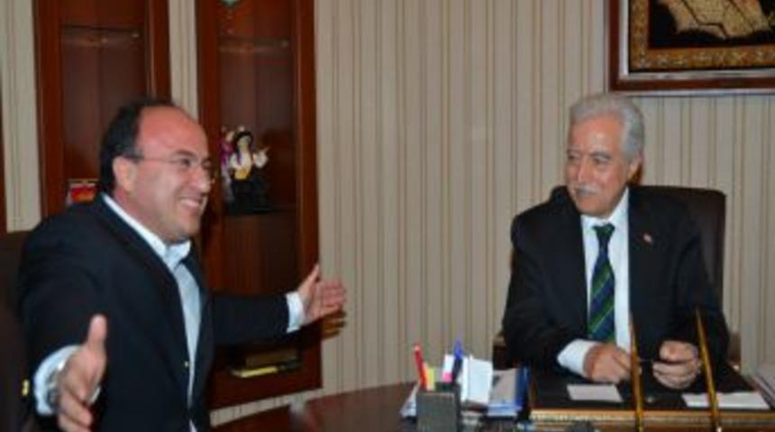 DSİ İstanbul B&ouml;lge M&uuml;d&uuml;r&uuml; &Ccedil;omoğlu, Zihni Aldırmaz&rsquo;ı Ziyaret Etti