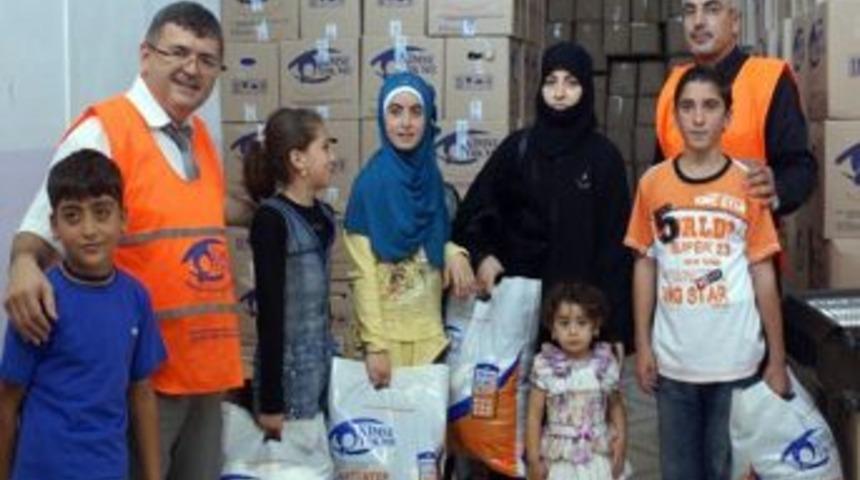 Gaziantep'te Suriyeli M&uuml;lteciler I&ccedil;in Yardım Kampanyası Başlatıldı