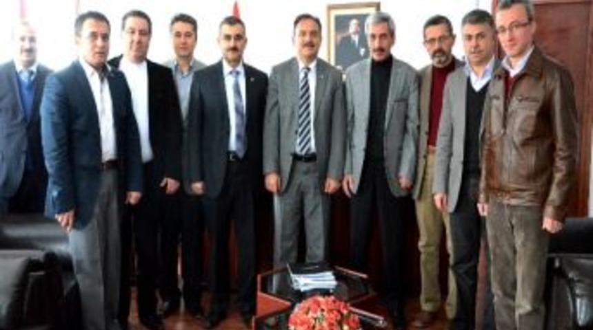 Bosiad &Uuml;yelerinden Aib&uuml; Rekt&ouml;r&uuml; Coşkun&rsquo;a Ziyaret