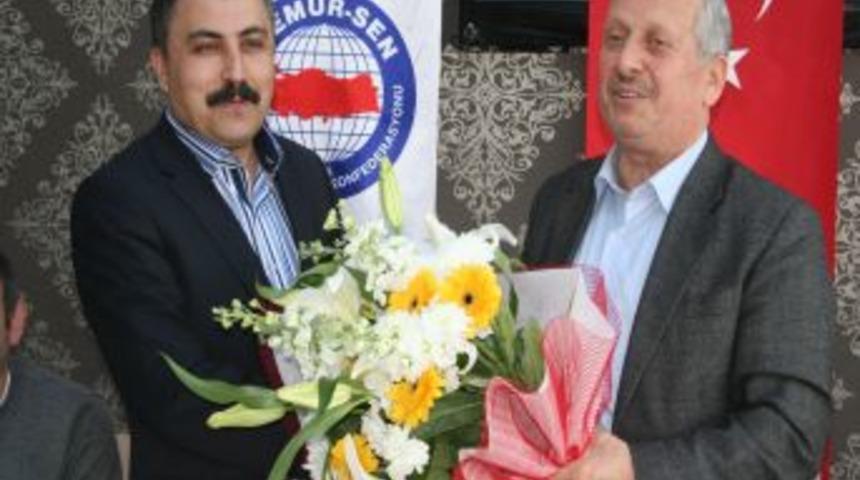 Memur Sen Giresun İl Temsilciliği'nde G&ouml;rev Değişimi