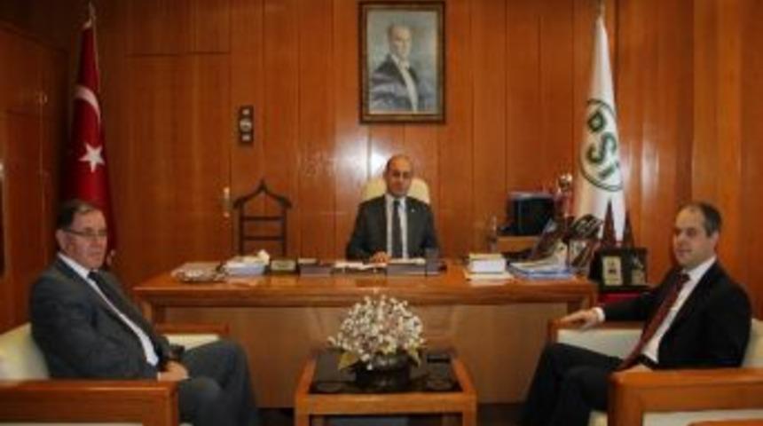 &Ccedil;ağatay Kılı&ccedil;, Dsi B&ouml;lge M&uuml;d&uuml;r&uuml;&rsquo;n&uuml; Ziyaret Etti