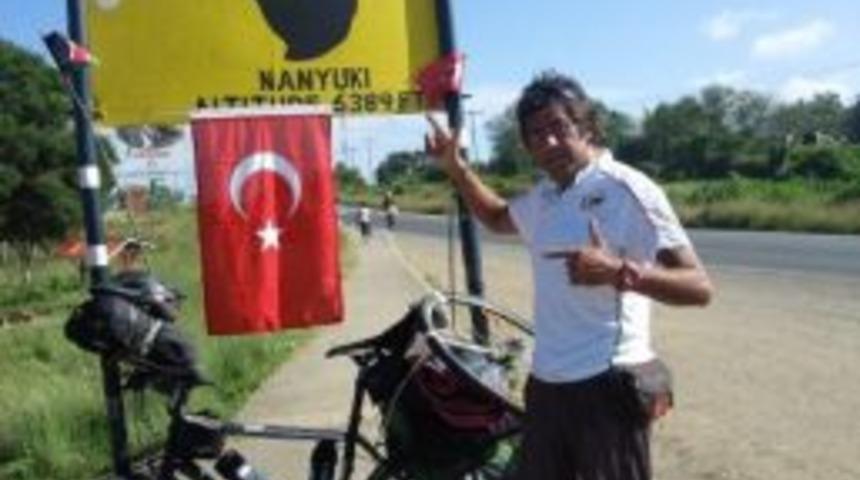 Marmarisli Bisiklet&ccedil;inin Macera Dolu Afrika Turu Devam Ediyor