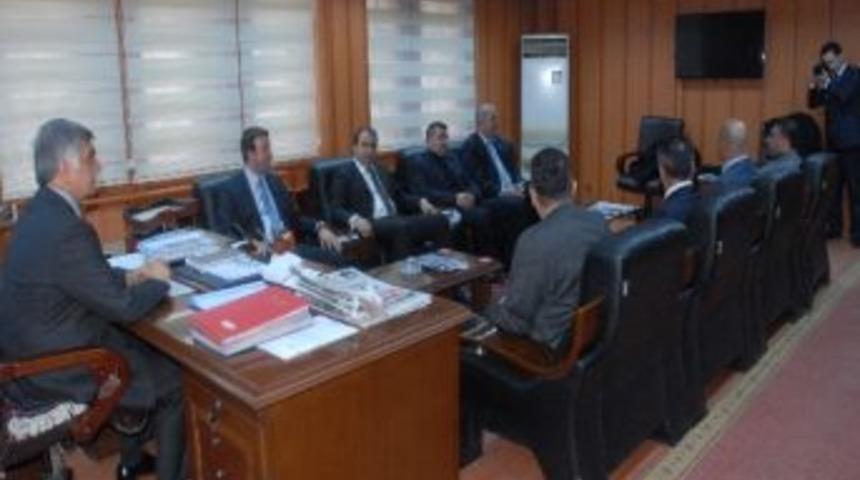 Karakuş&rsquo;tan Başkan B&uuml;y&uuml;kaslan&rsquo;a Ziyaret