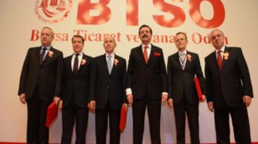 BTSO, Ekonomiye Değer Katanları &Ouml;d&uuml;llendirdi