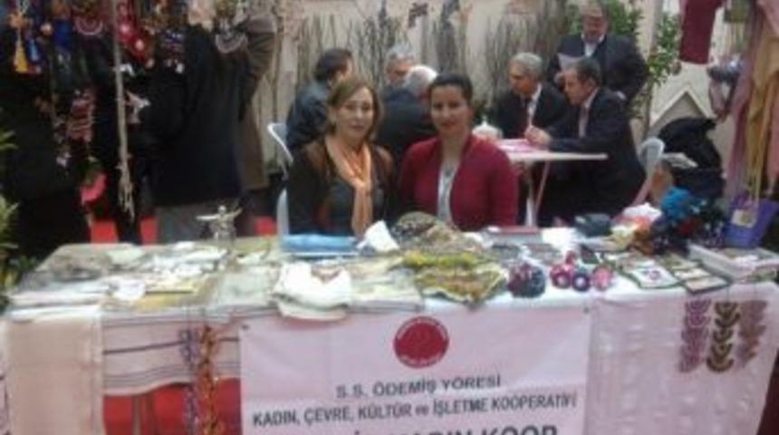 &Ouml;demiş Kadın Kooperatifi, Ankara&rsquo;da Kooperatif Fuarı'na Katıldı
