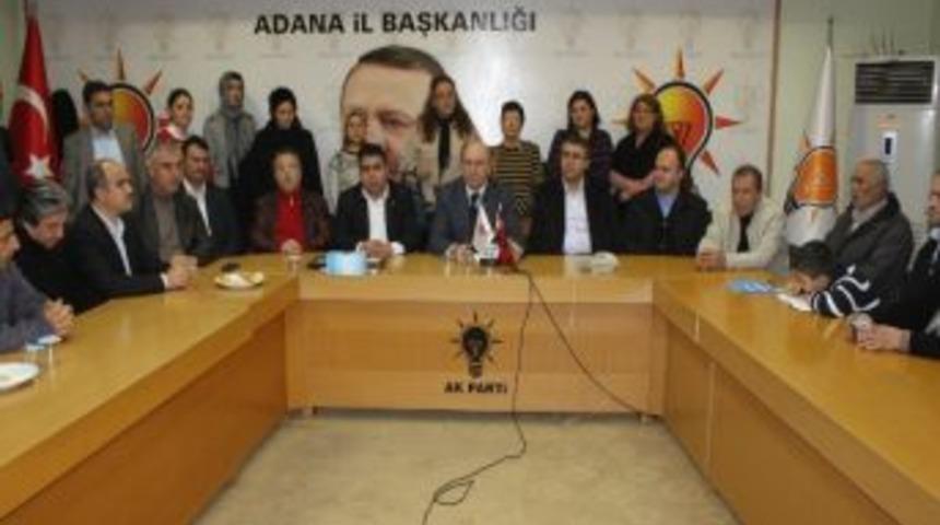 Adana&rsquo;da Ak Parti'ye Katılım