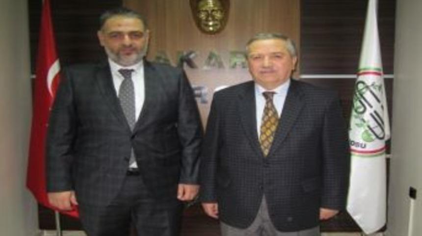 M&uuml;ft&uuml; Serenli&rsquo;den Baro Başkanı Haciey&uuml;poğlu&rsquo;na Ziyaret