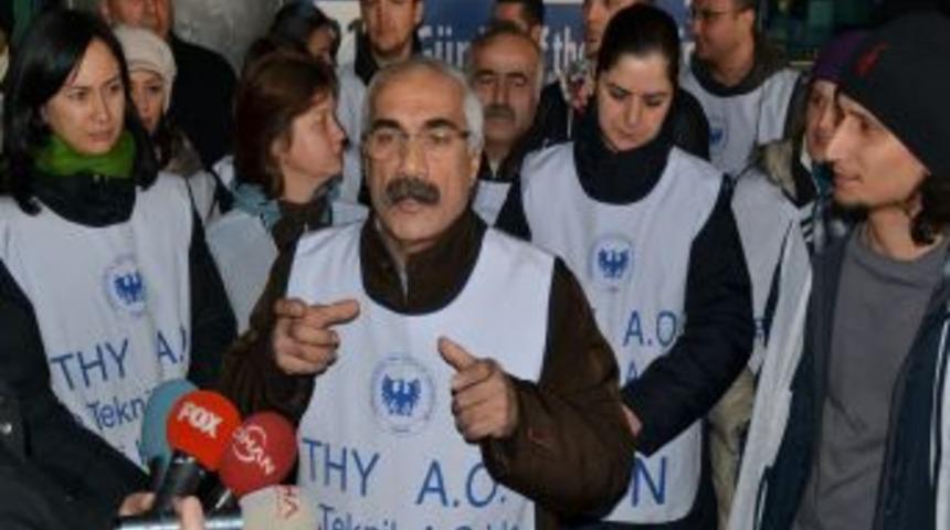 İşe Iade Kararı &Ccedil;ıkan Kabin Amirleri, Hava-iş'i Eleştirdi