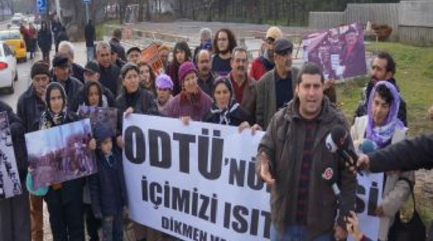 Destek I&ccedil;in Gittikleri ODT&Uuml;'de I&ccedil;eri Alınmadılar