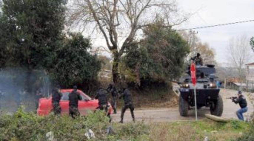 Sinop Polisinden Nefes Kesen Tatbikat