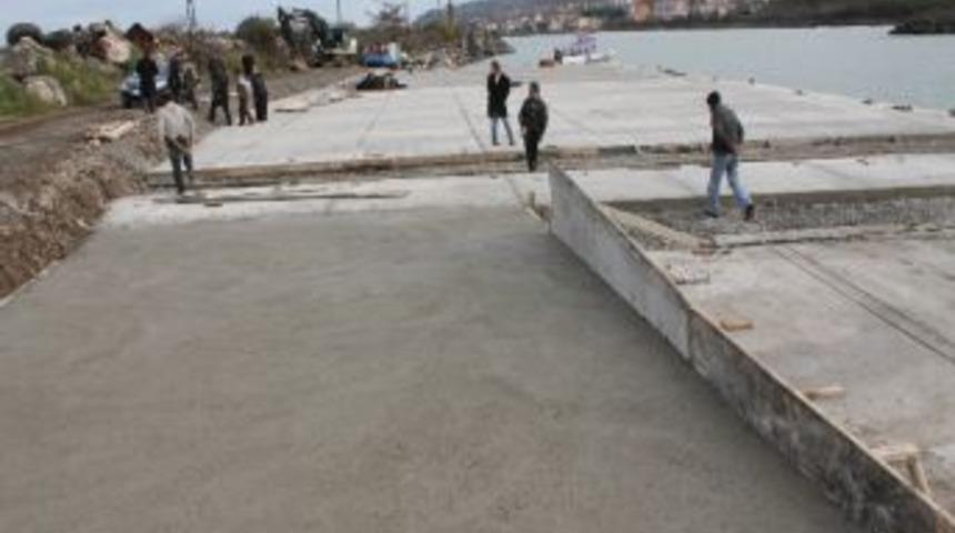 G&uuml;lyalı Balık&ccedil;ı Barınağı Modernleşiyor