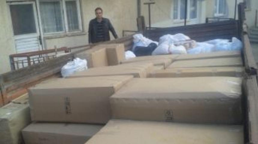 Beyşehir&rsquo;den Suriye&rsquo;ye Battaniye Ve Giyecek Yardımı