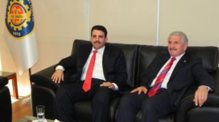 AK Partili &Ccedil;akır, TSO Ve Şof&ouml;rler Odası'nı Ziyaret Etti