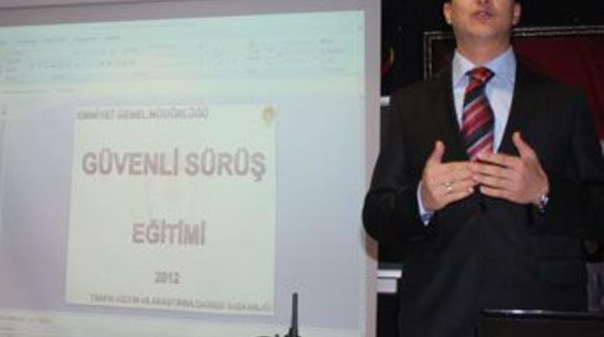 Servis şof&ouml;rlerine g&uuml;venli s&uuml;r&uuml;ş eğitimi