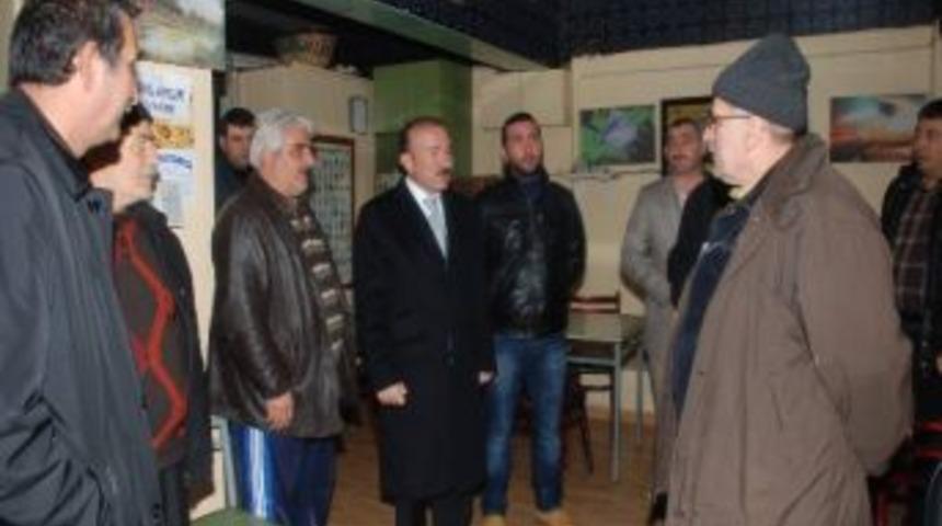 Başkan Doğan,kuru&ccedil;eşme Esnafını Dinledi