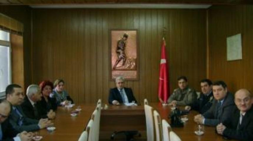 Kaymakam Halal, Birim Y&ouml;neticileri İle Buluştu