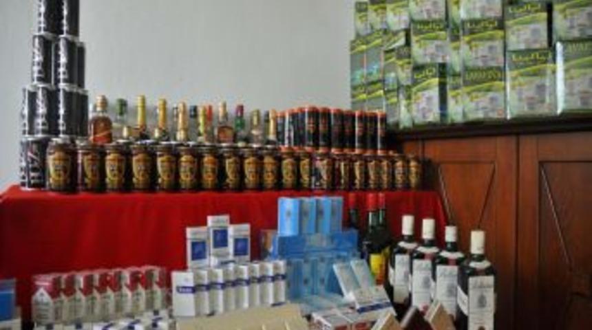 Jandarmadan Eğlence Merkezlerine Ka&ccedil;ak I&ccedil;ki Operasyonu
