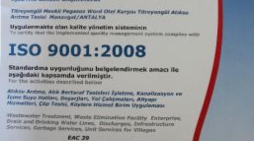 Matab Iso 9001:2008 Belgesi Aldı