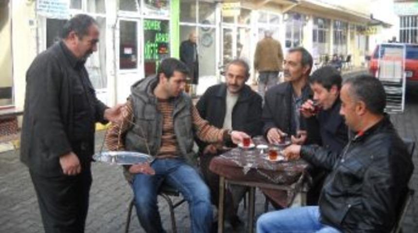 Tercan&rsquo;da A&ccedil;ık Havada &Ccedil;ay Keyfi