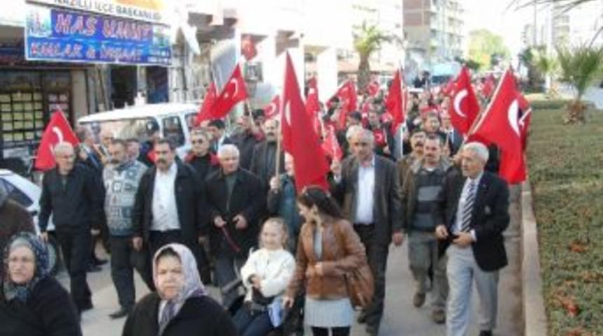 Nazillililer Şarıkamış Şehitleri İ&ccedil;in Y&uuml;r&uuml;d&uuml;