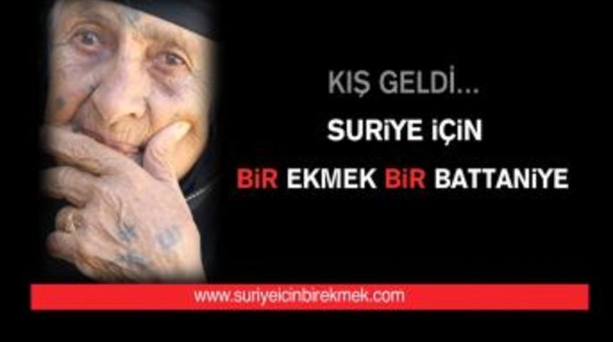 Suriyeli Sığınmacılar I&ccedil;in &lsquo;Bir Ekmek Bir Battaniye&rsquo; &Ccedil;ağrısı