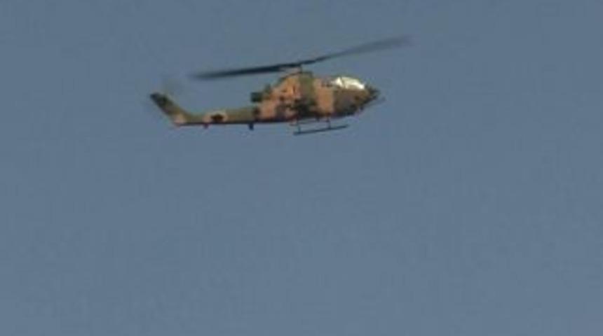 Urfa'da helikopterli devriye