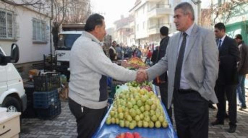 Başkan Yakut Sebze Ve Meyve Fiyatlarını Denetledi