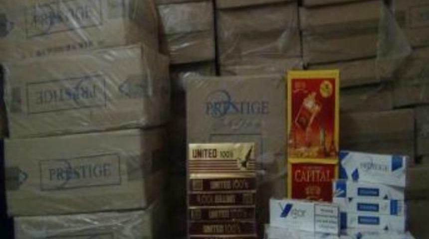 Diyarbakır&rsquo;da 20 Bin 900 Paket Ka&ccedil;ak Sigara Ele Ge&ccedil;irildi