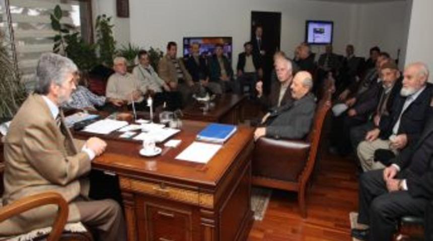 G&uuml;ng&ouml;rm&uuml;şler Konağı M&uuml;davimlerinden Başkan Tuna'ya Teşekk&uuml;r