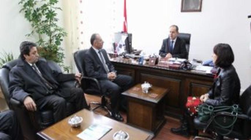 Başkan Vekili Abi&rsquo;den İller Bankası M&uuml;d&uuml;r&uuml; &Ccedil;elebi&rsquo;ye Ziyaret