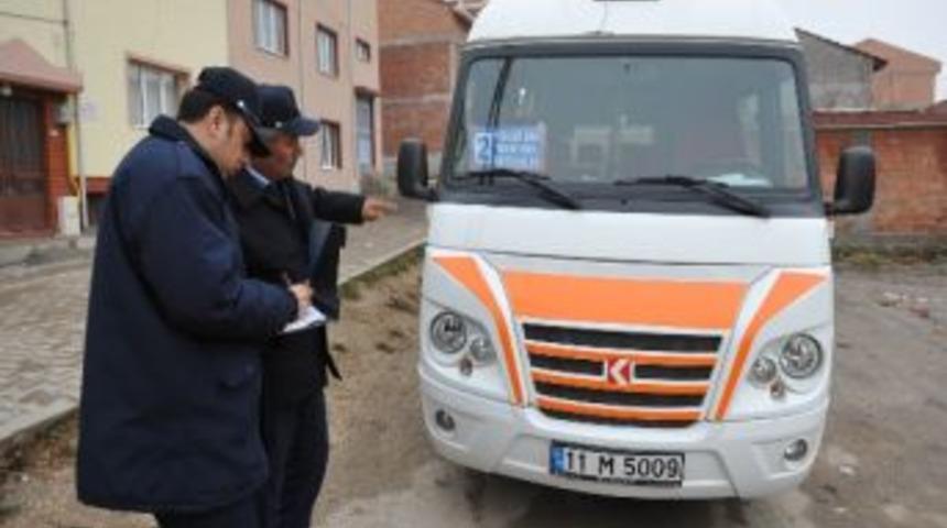 Zabıtadan Dolmuş Denetimi