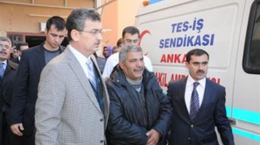 Talip &ouml;ğretmene cenaze t&ouml;reni d&uuml;zenlendi