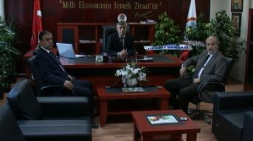 Malatya Tb Başkanı Kalaycıoğlu'ndan, İl Tarım M&uuml;d&uuml;rl&uuml;ğ&uuml;'ne Ziyaret