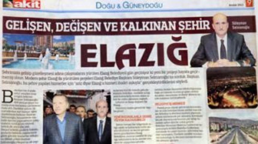 Elazığ Belediyesi Ulusal Basında
