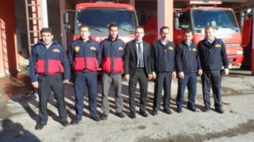 Alaplı  itfiyesi eğitimlerini s&uuml;rd&uuml;r&uuml;yor