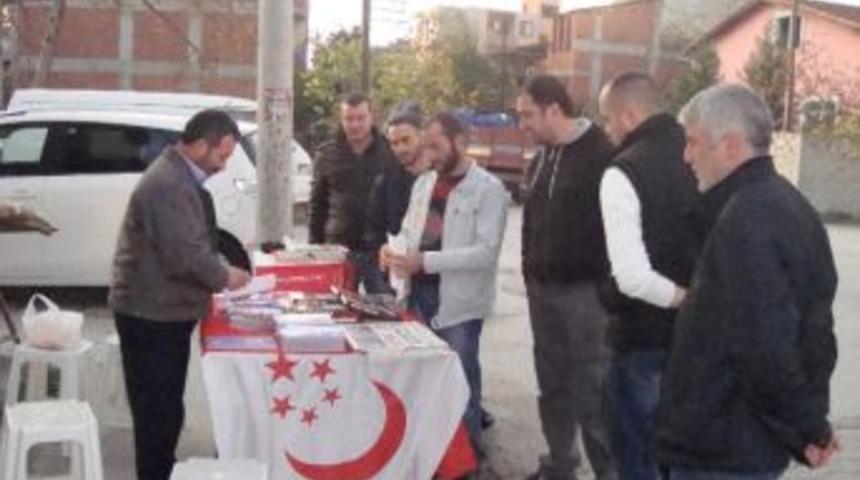 Saadet Partisi Arifiye İl&ccedil;e Teşkilatı &Uuml;ye Standı A&ccedil;tı