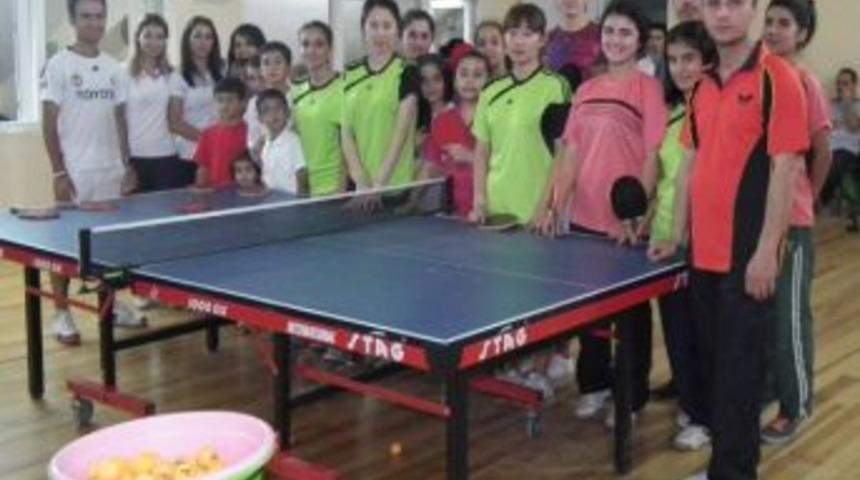 Elazığ Masa Tenisi S&uuml;per Ligi 7. Sırada Tamamladı