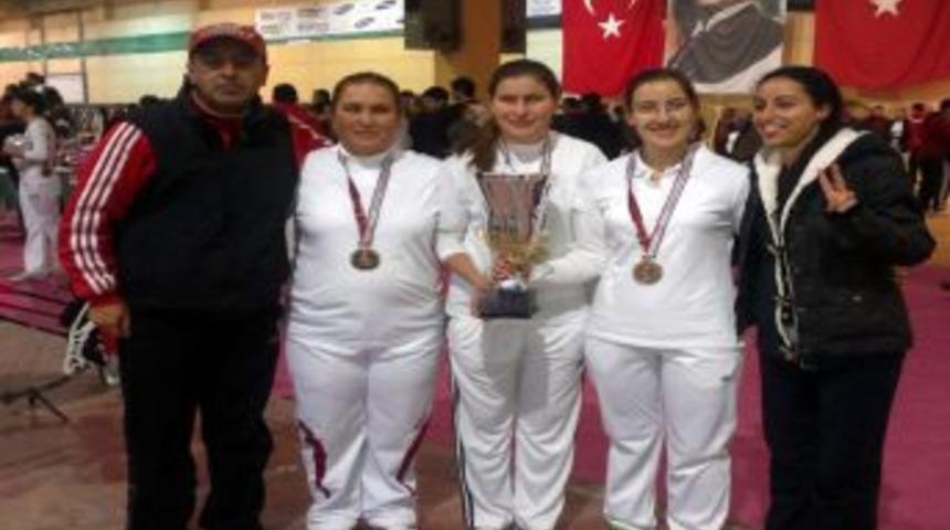 Muğlalı Bayan Ok&ccedil;ular T&uuml;rkiye Şampiyonu Oldu