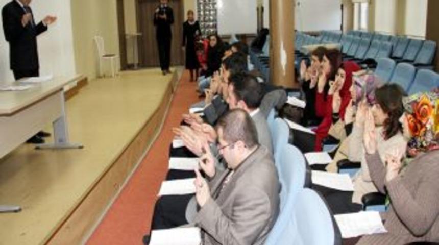 Sivas&rsquo;ta Işaret Dili Eğitimi Başlatıldı
