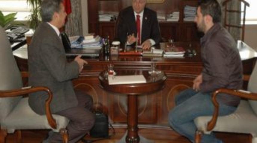 İhlas Pazarlama Manisa B&ouml;lge M&uuml;d&uuml;r&uuml; Akman'dan Vali Daş&ouml;z'e Ziyaret