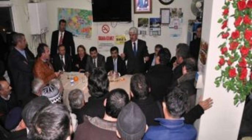 Milletvekilleri Ve Başkan Sakallı&rsquo;dan G&uuml;ndoğdu Ziyareti