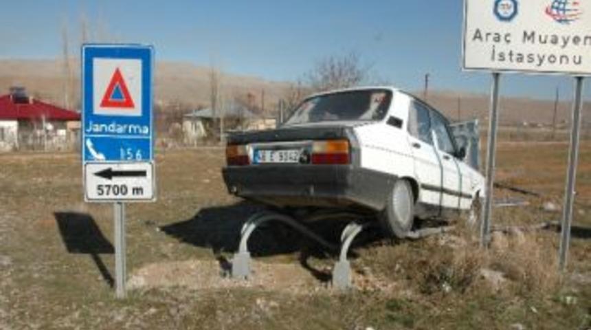 Afşin&rsquo;de Trafik Kazası: 1 Yaralı