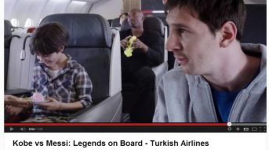 THY'nin Messi Ve Bryant Reklamı Rekor Kırdı