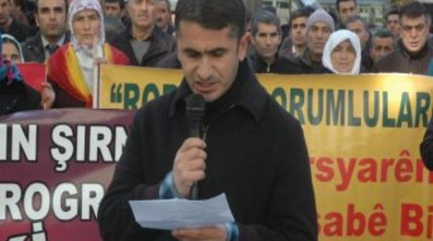 Hakkari'de Uludere Olayı Protestosu