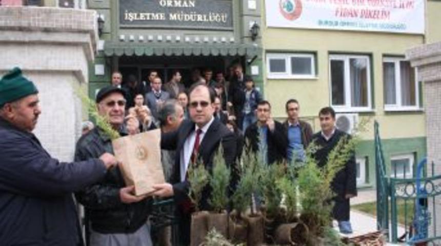 'Yeni Yılda Ağa&ccedil; Kesme, Fidan Dik' Kampanyası