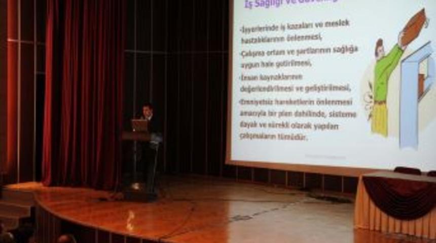 Belediye Iş&ccedil;ilerine Iş Sağlığı Ve G&uuml;venliği Semineri