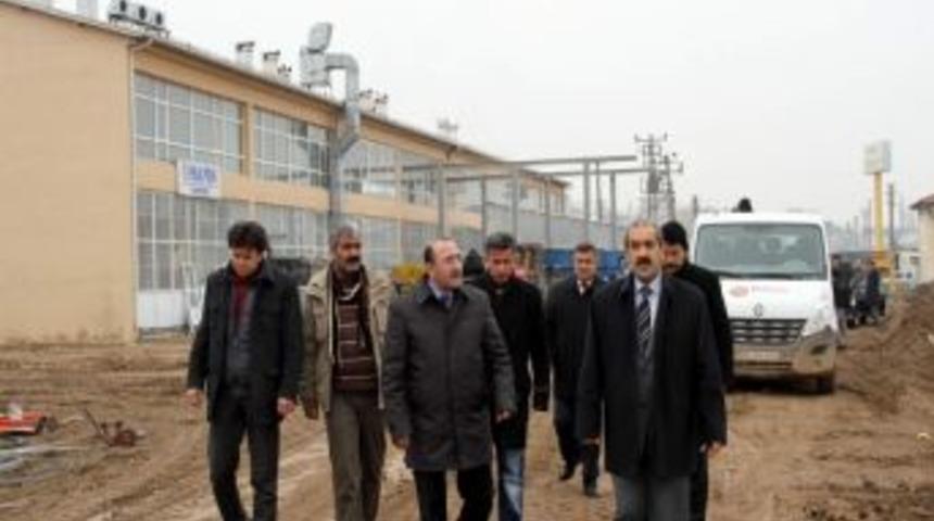 Doğan &Uuml;rg&uuml;p 4 Eyl&uuml;l Sanayi Sitesi&rsquo;nde İncelemelerde Bulundu