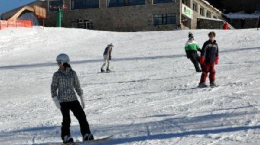 Kartalkaya’da Kayak Keyfi