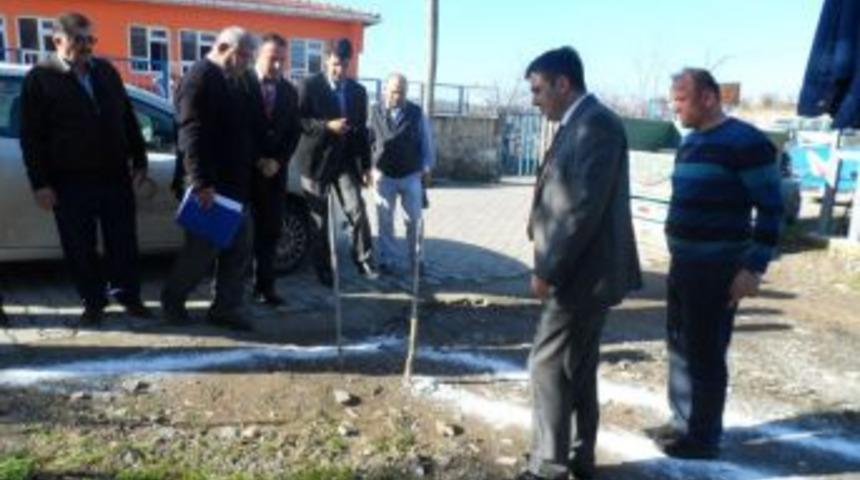 &Ccedil;atak k&ouml;y&uuml;ne şehitlik yapılıyor